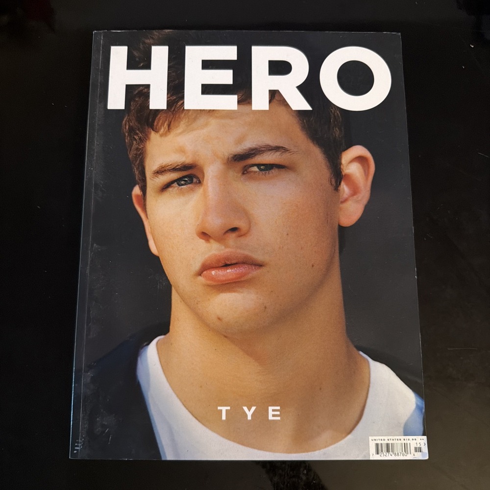 2016 SUMMER/FALL HERO MAGAZINE - TYE SHERIDAN - HIGH END FASHION - L 3156